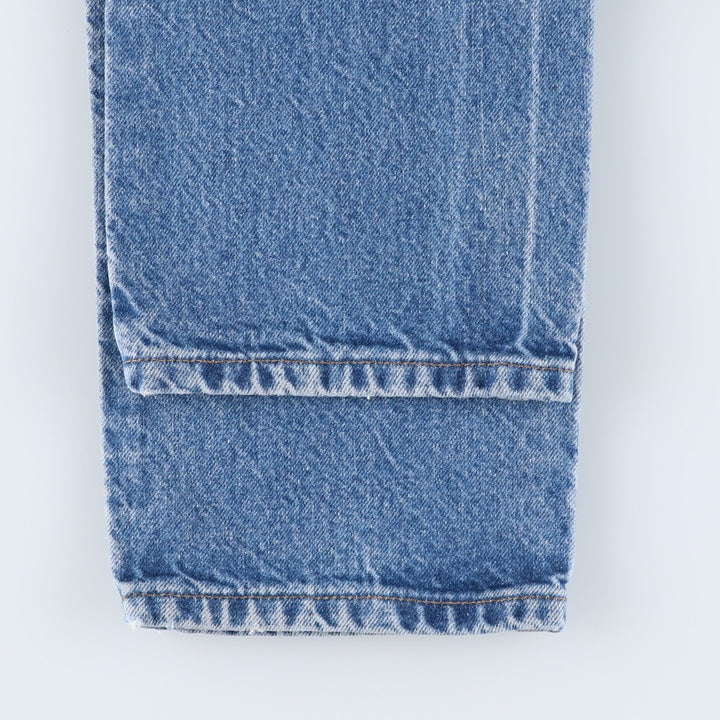 Carhartt Traditional Fit Tapered Denim Pants, Men's W32 (approx.), Zipper Fly cotton blue type Vintage Second Hand