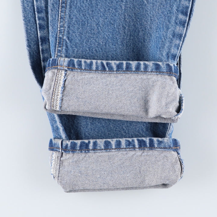 Carhartt Traditional Fit Tapered Denim Pants, Men's W32 (approx.), Zipper Fly cotton blue type Vintage Second Hand