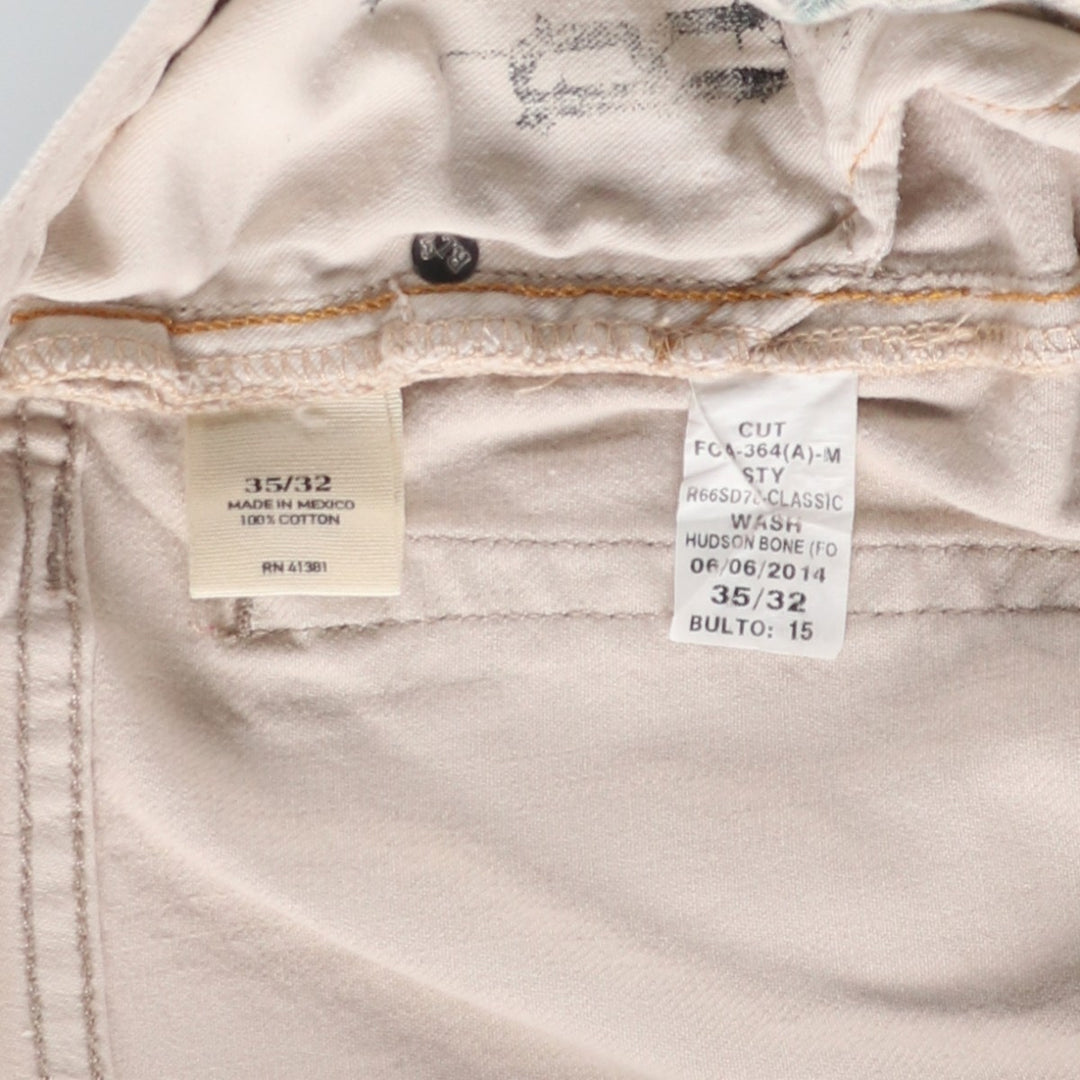 Ralph Lauren POLO RALPH LAUREN straight denim pants for men, W37 equivalent cotton Beige type Vintage Second Hand