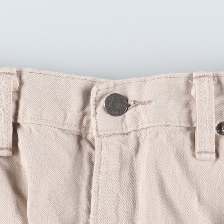Ralph Lauren POLO RALPH LAUREN straight denim pants for men, W37 equivalent cotton Beige type Vintage Second Hand