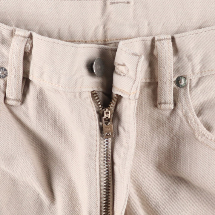 Ralph Lauren POLO RALPH LAUREN straight denim pants for men, W37 equivalent cotton Beige type Vintage Second Hand