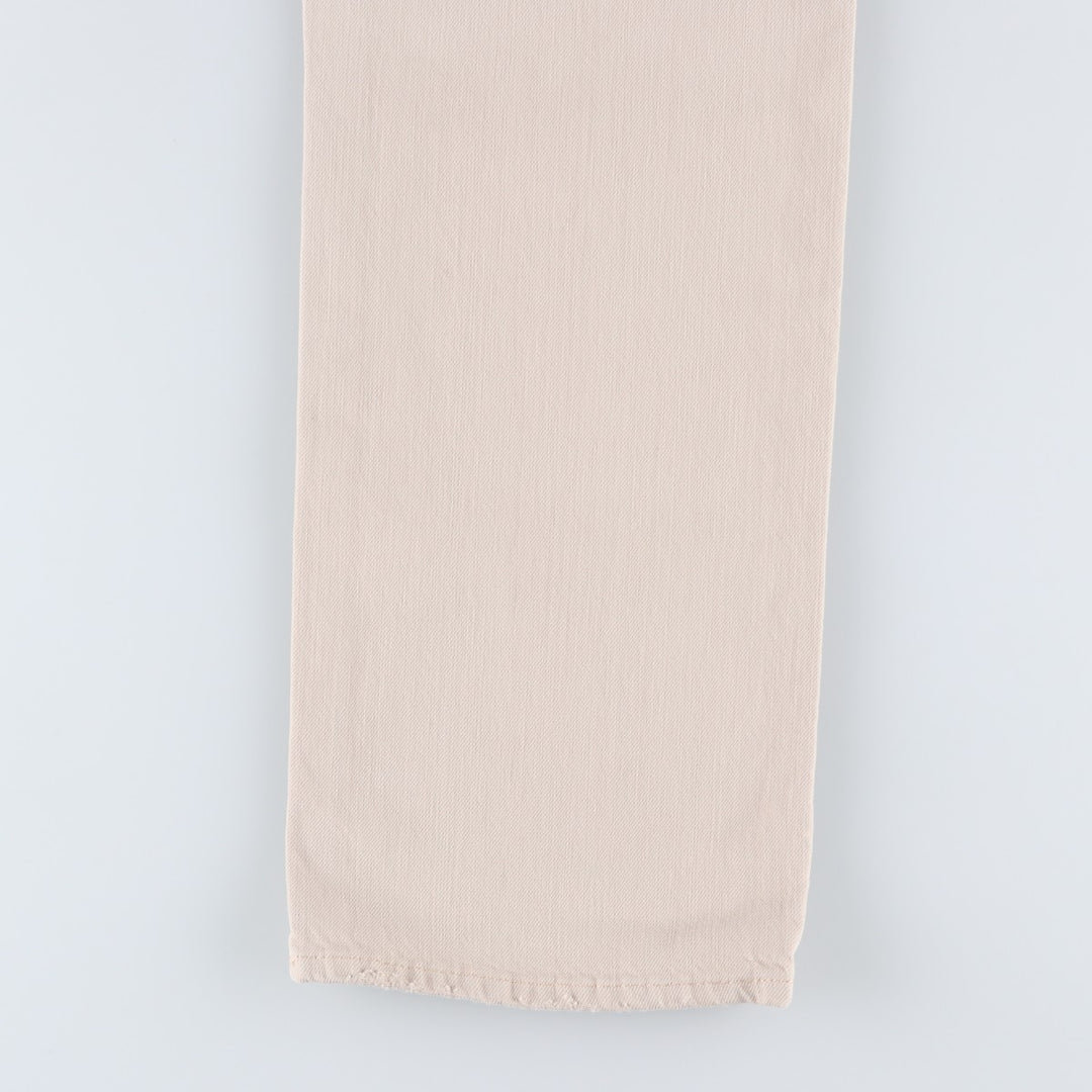 Ralph Lauren POLO RALPH LAUREN straight denim pants for men, W37 equivalent cotton Beige type Vintage Second Hand