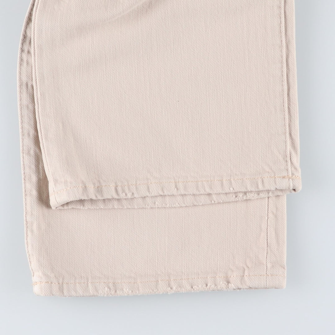 Ralph Lauren POLO RALPH LAUREN straight denim pants for men, W37 equivalent cotton Beige type Vintage Second Hand