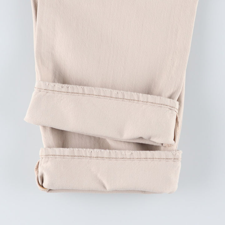 Ralph Lauren POLO RALPH LAUREN straight denim pants for men, W37 equivalent cotton Beige type Vintage Second Hand