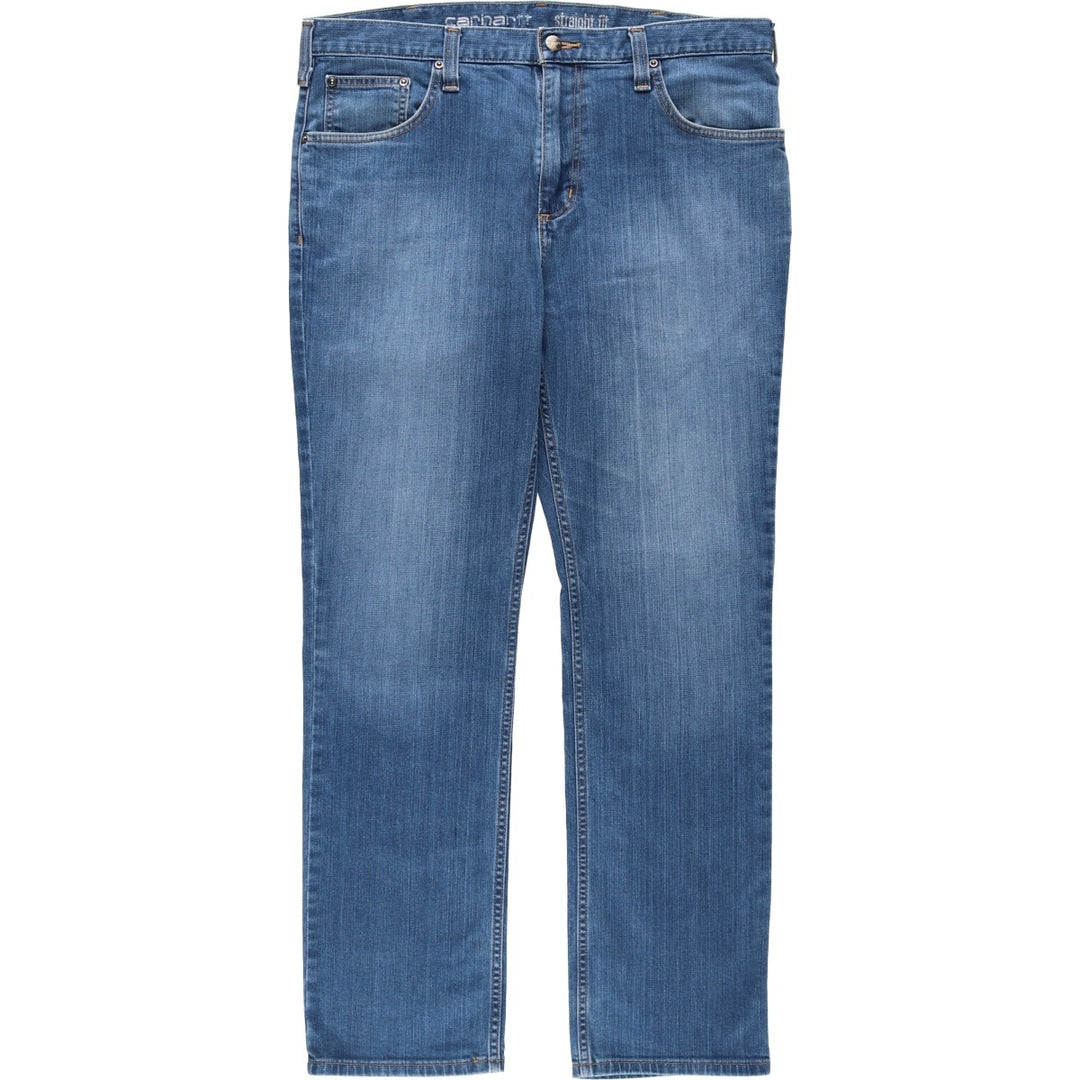 Carhartt straight fit tapered denim pants, men's size W37 (approx.) cotton blue type Vintage Second Hand