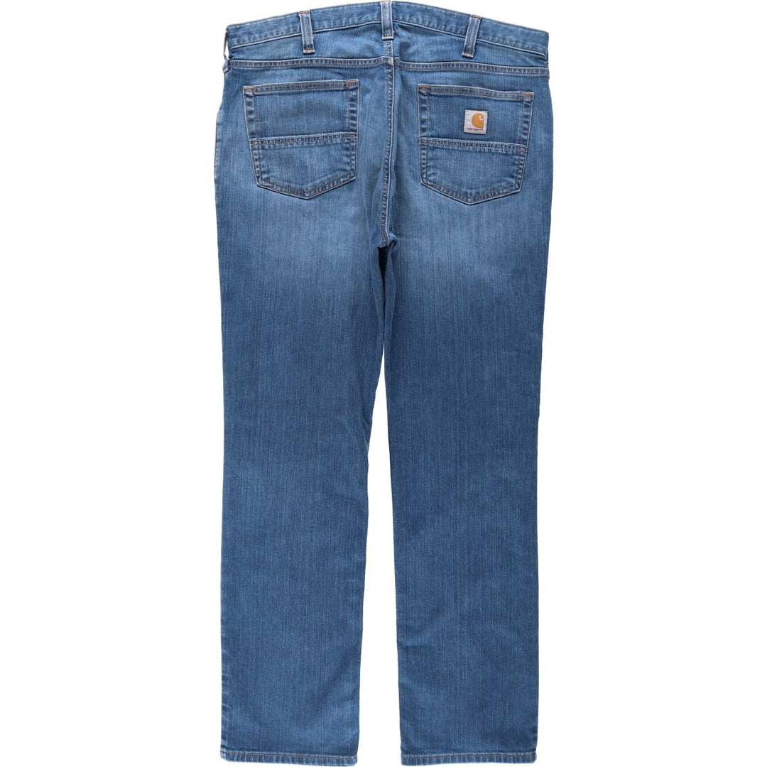 Carhartt straight fit tapered denim pants, men's size W37 (approx.) cotton blue type Vintage Second Hand