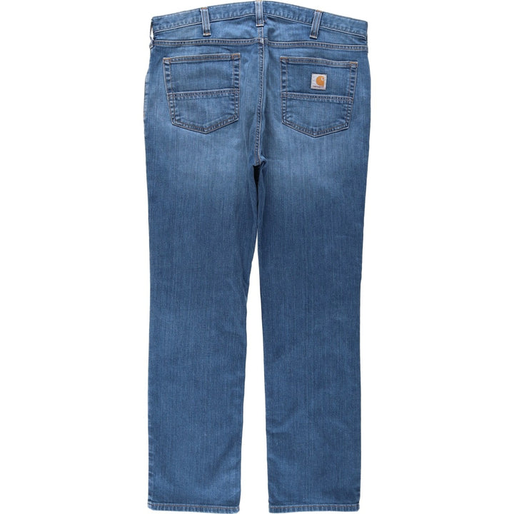 Carhartt straight fit tapered denim pants, men's size W37 (approx.) cotton blue type Vintage Second Hand