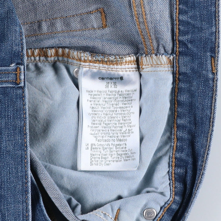 Carhartt straight fit tapered denim pants, men's size W37 (approx.) cotton blue type Vintage Second Hand