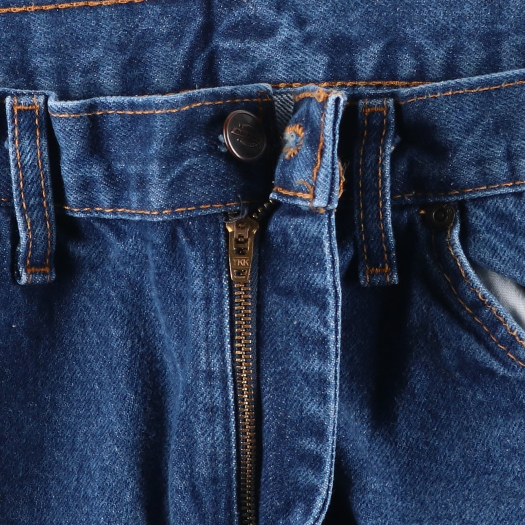 Dickies Regular Fit Painted Straight Denim Pants, Men's Size W34 (approx.) cotton blue type Vintage Second Hand