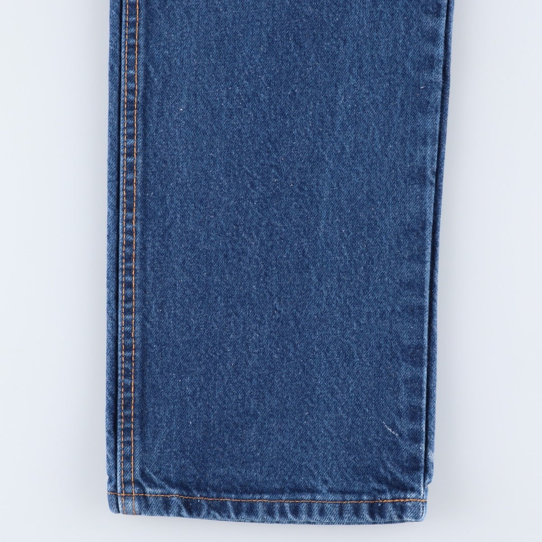 Dickies Regular Fit Painted Straight Denim Pants, Men's Size W34 (approx.) cotton blue type Vintage Second Hand