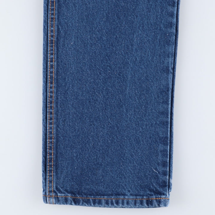 Dickies Regular Fit Painted Straight Denim Pants, Men's Size W34 (approx.) cotton blue type Vintage Second Hand