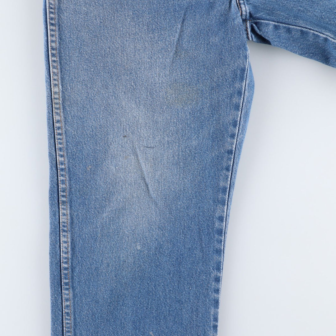 Dickies painted straight denim pants, men's size W32 (approx.) cotton blue type Vintage Second Hand