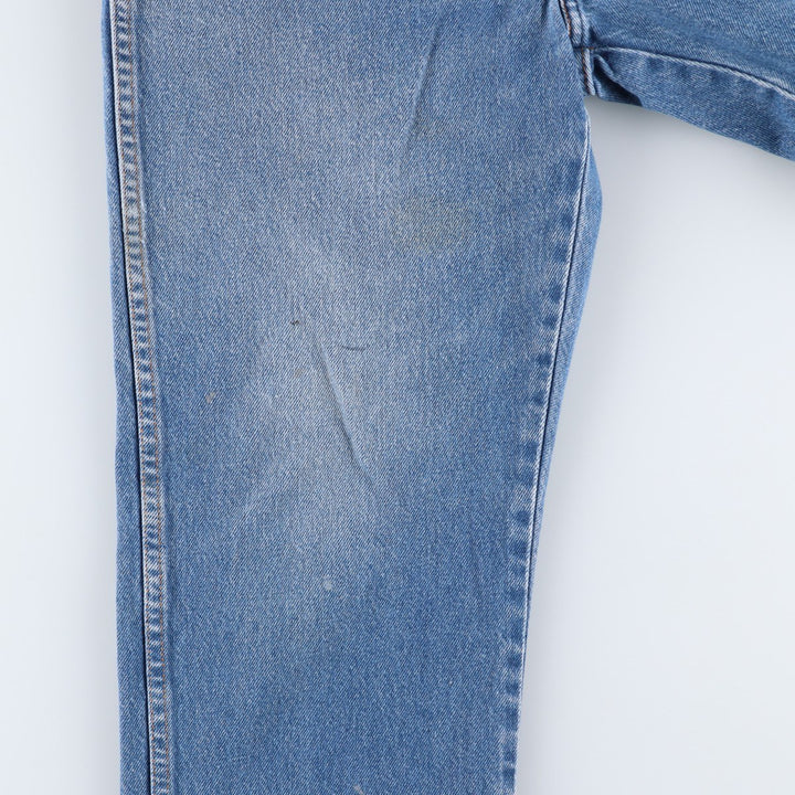 Dickies painted straight denim pants, men's size W32 (approx.) cotton blue type Vintage Second Hand