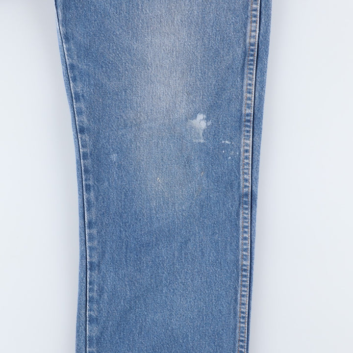 Dickies painted straight denim pants, men's size W32 (approx.) cotton blue type Vintage Second Hand