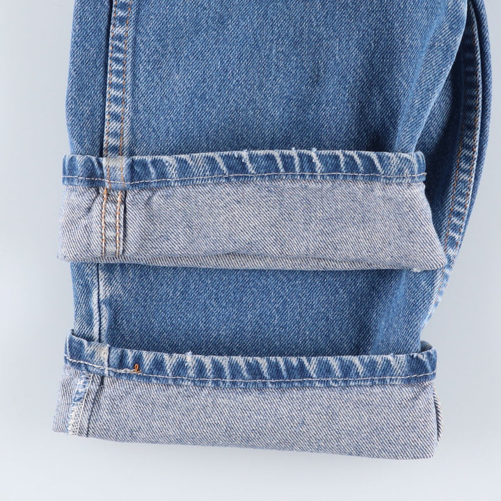 Dickies painted straight denim pants, men's size W32 (approx.) cotton blue type Vintage Second Hand