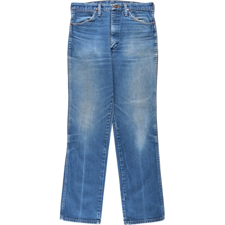 Vintage 80s-90'S Wrangler Straight Denim Pants, Made in USA, Men's Size W32 cotton blue type Vintage Second Hand