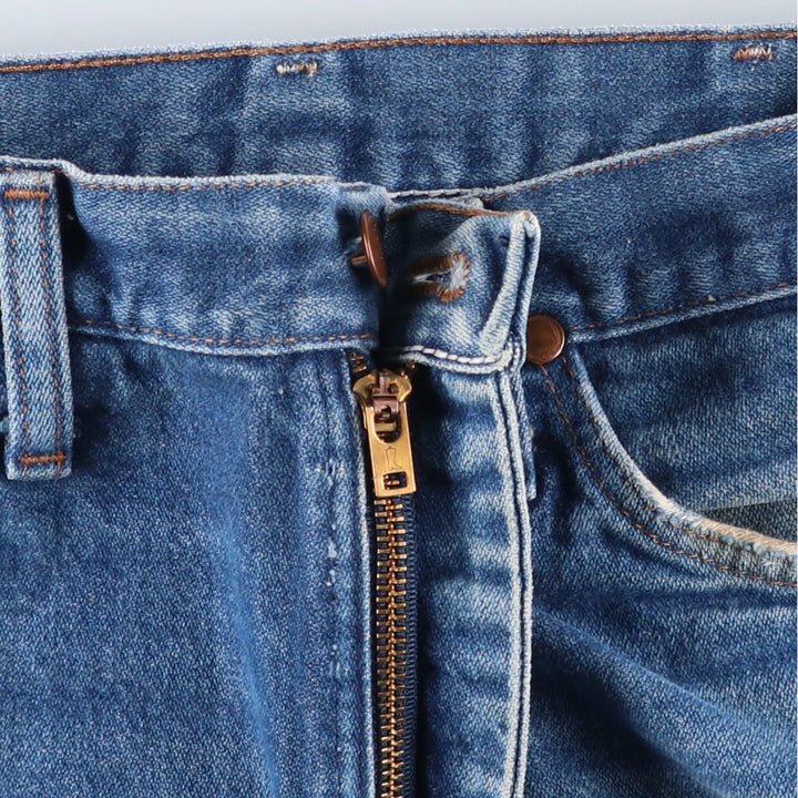 Vintage 80s-90'S Wrangler Straight Denim Pants, Made in USA, Men's Size W32 cotton blue type Vintage Second Hand