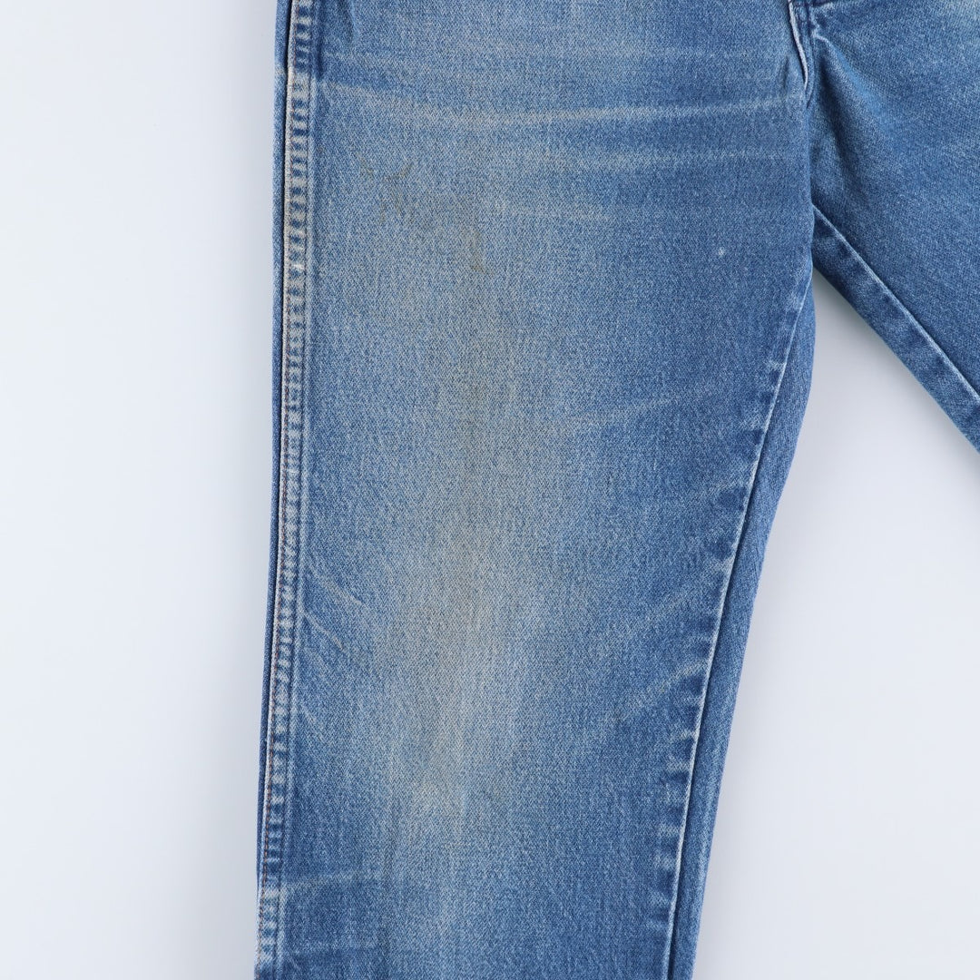 Vintage 80s-90'S Wrangler Straight Denim Pants, Made in USA, Men's Size W32 cotton blue type Vintage Second Hand