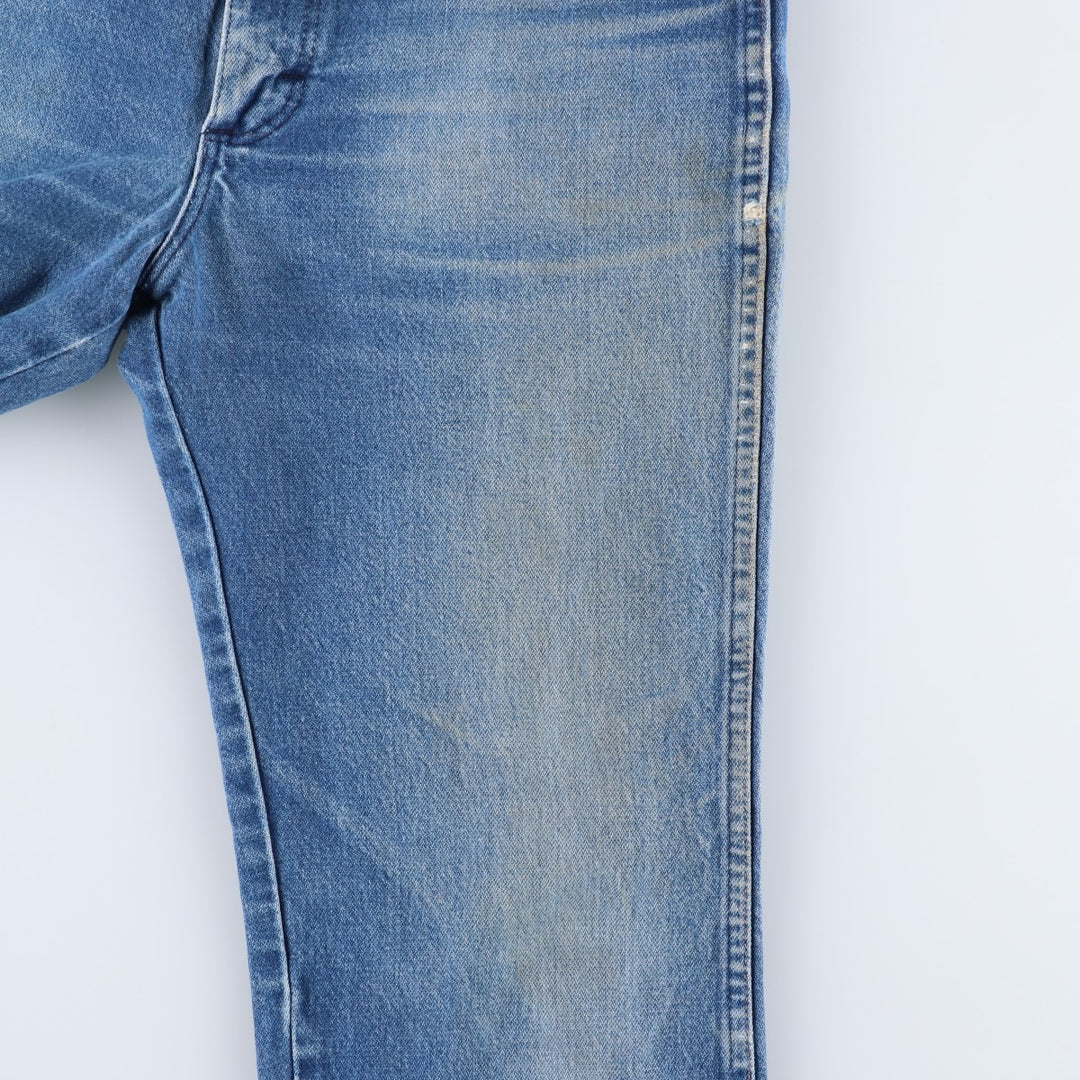 Vintage 80s-90'S Wrangler Straight Denim Pants, Made in USA, Men's Size W32 cotton blue type Vintage Second Hand