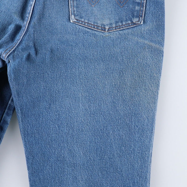 Vintage 80s-90'S Wrangler Straight Denim Pants, Made in USA, Men's Size W32 cotton blue type Vintage Second Hand