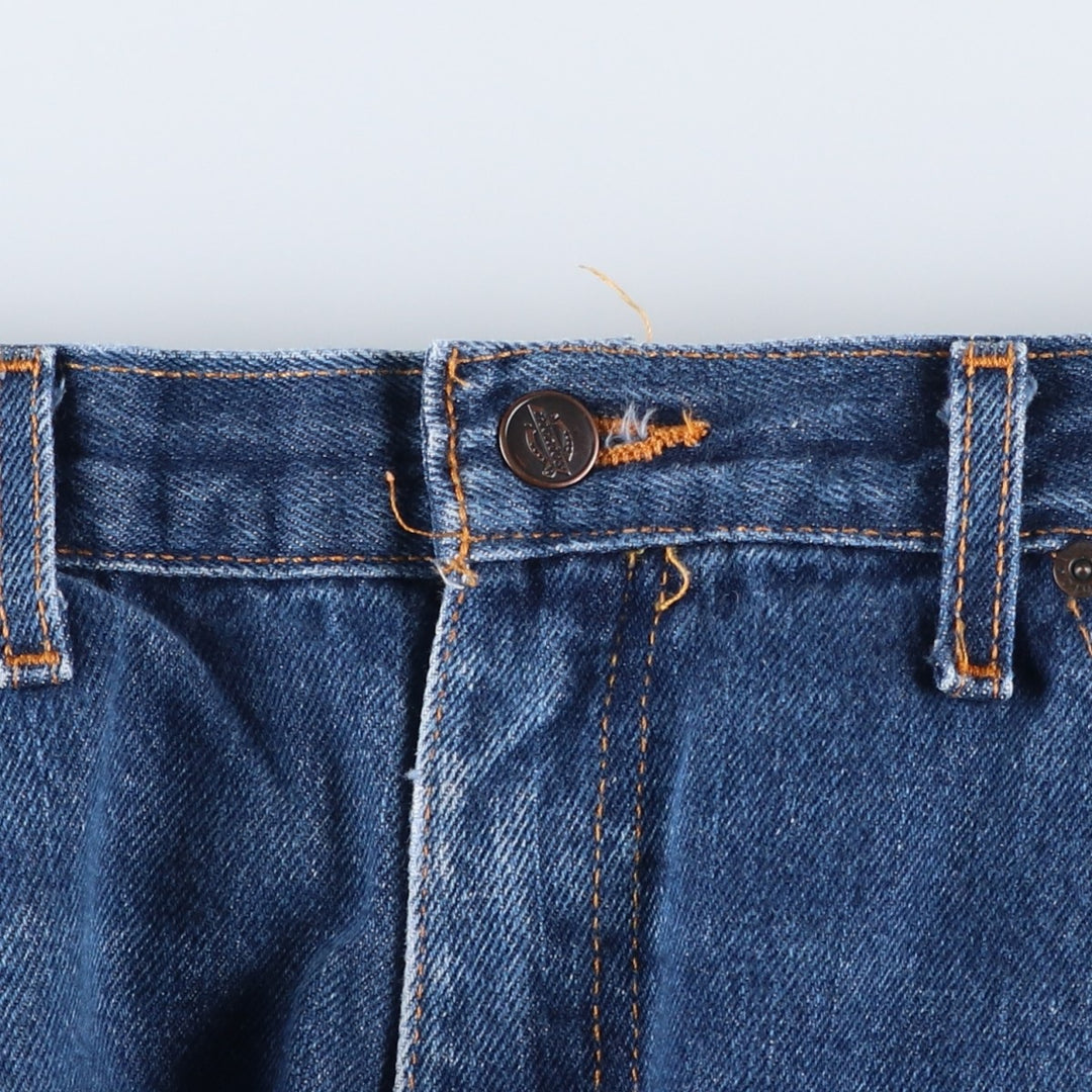 Dickies Straight Denim Pants for Men, W33 equivalent unclear blue type Vintage Second Hand