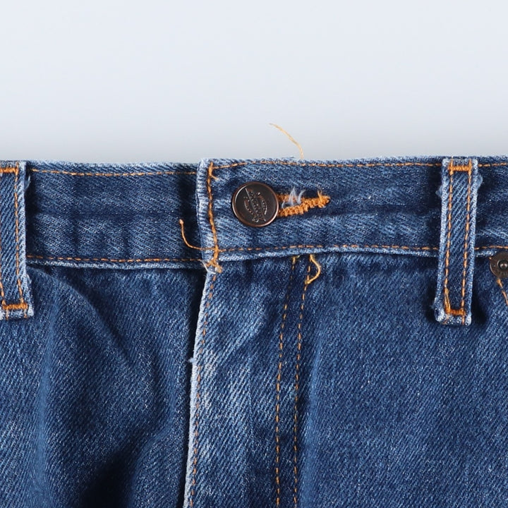 Dickies Straight Denim Pants for Men, W33 equivalent unclear blue type Vintage Second Hand