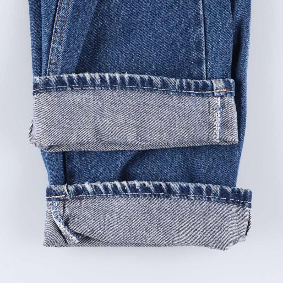 Dickies Straight Denim Pants for Men, W33 equivalent unclear blue type Vintage Second Hand