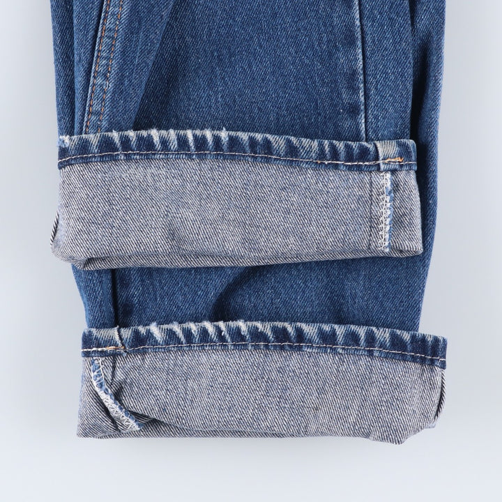 Dickies Straight Denim Pants for Men, W33 equivalent unclear blue type Vintage Second Hand