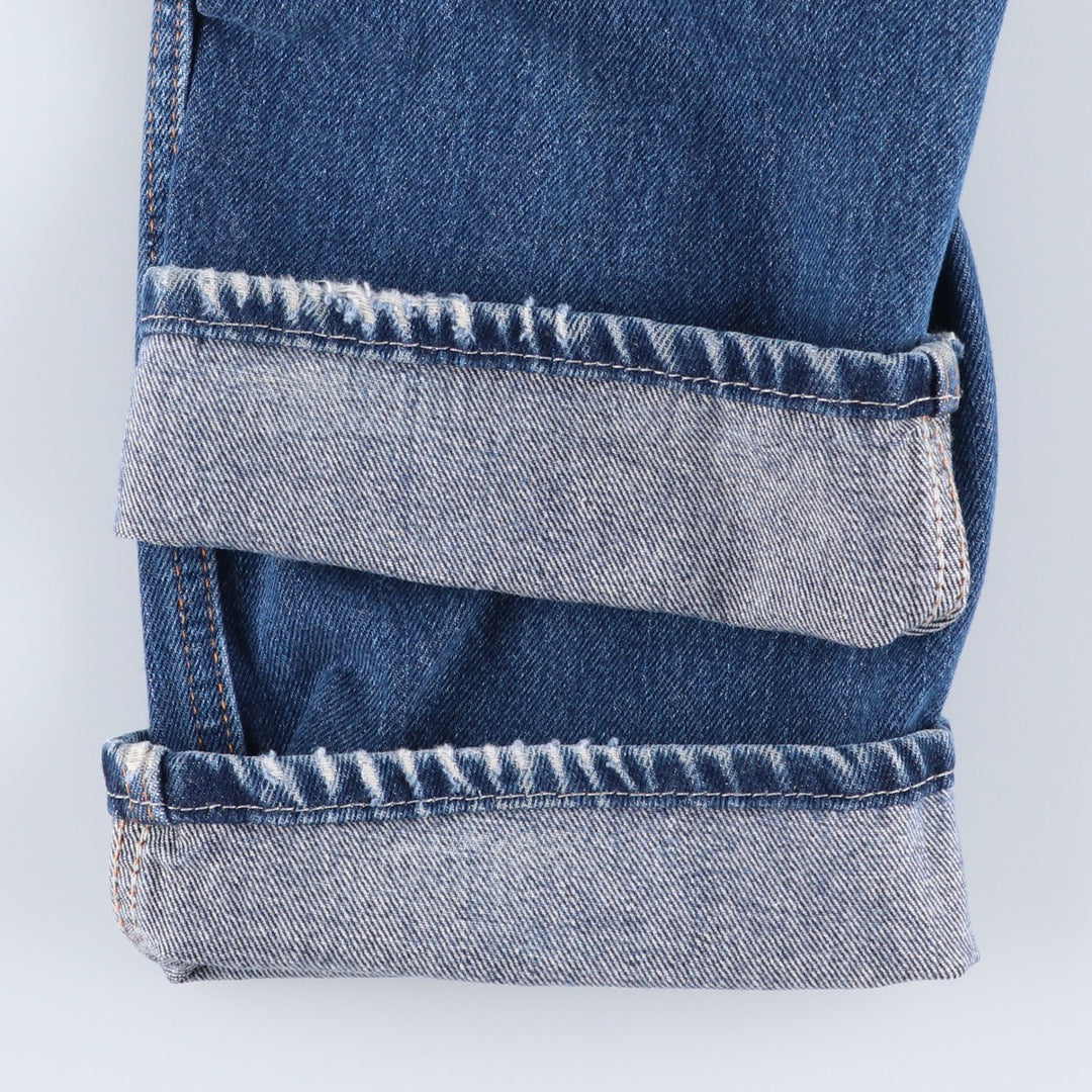 Dickies Straight Denim Pants for Men, W33 equivalent unclear blue type Vintage Second Hand
