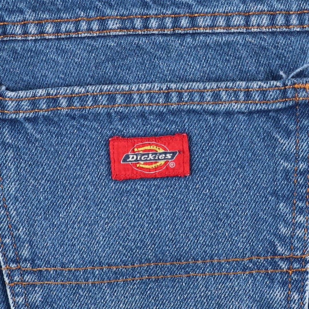 Dickies Straight Denim Pants for Men, W33 equivalent cotton blue type Vintage Second Hand
