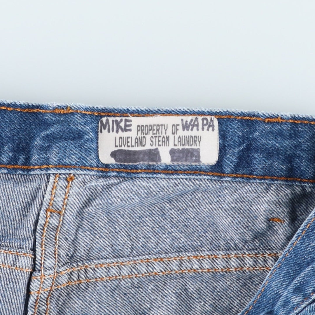 Dickies Straight Denim Pants for Men, W33 equivalent cotton blue type Vintage Second Hand