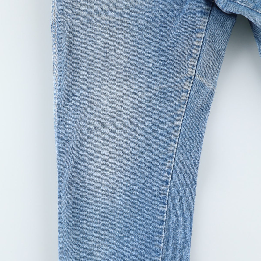 Dickies tapered denim pants for men, equivalent to W33 unclear blue type Vintage Second Hand