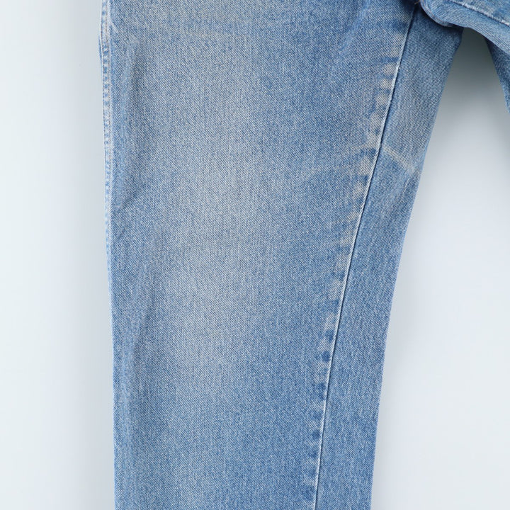 Dickies tapered denim pants for men, equivalent to W33 unclear blue type Vintage Second Hand