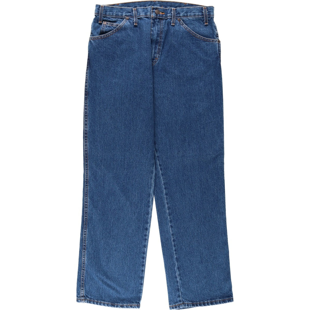 Dickies Straight Denim Pants for Men, W34 equivalent cotton blue type Vintage Second Hand