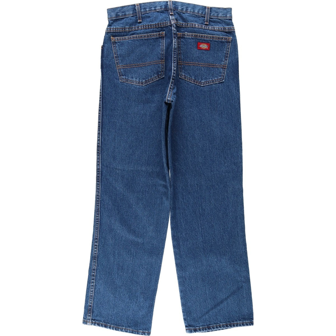 Dickies Straight Denim Pants for Men, W34 equivalent cotton blue type Vintage Second Hand