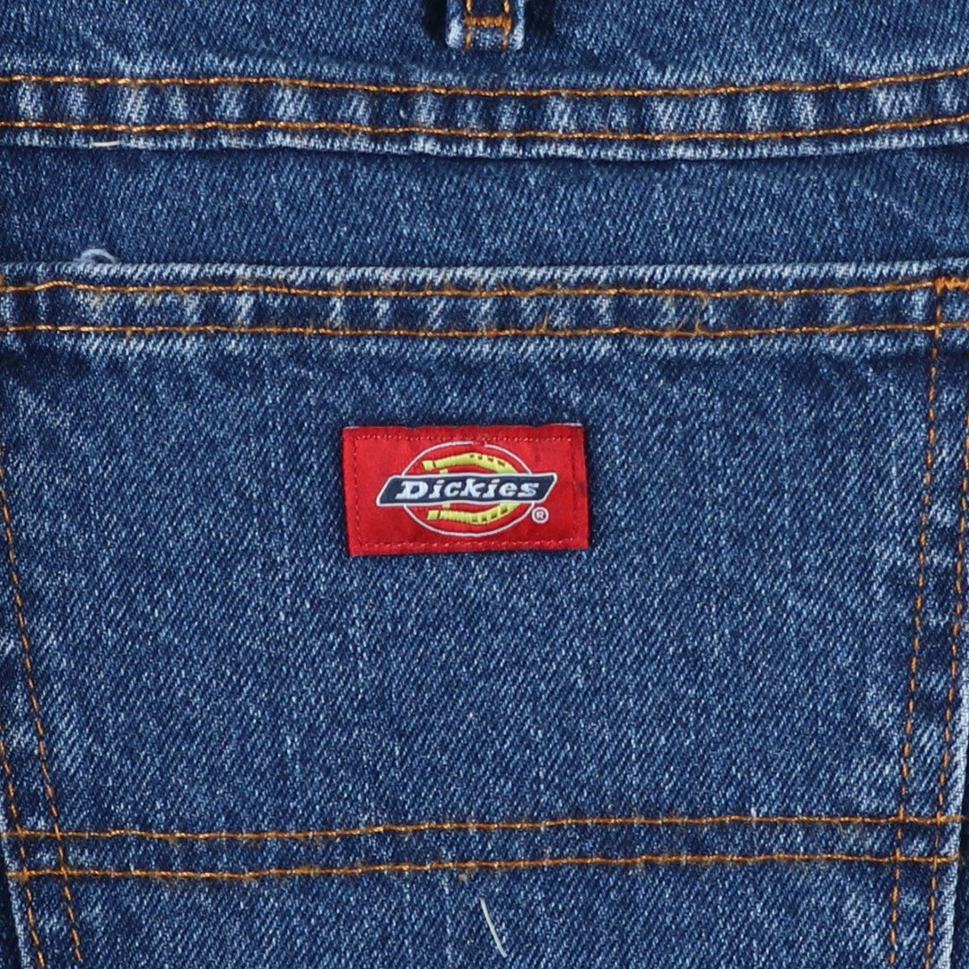 Dickies Straight Denim Pants for Men, W34 equivalent cotton blue type Vintage Second Hand