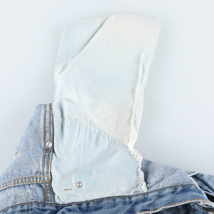 Dickies tapered denim pants for men, equivalent to W34 cotton Blue type light blue Vintage Second Hand