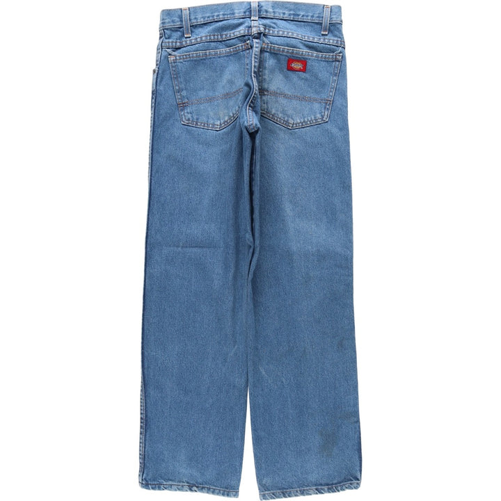 Dickies tapered denim pants for men, equivalent to W31 cotton blue type Vintage Second Hand