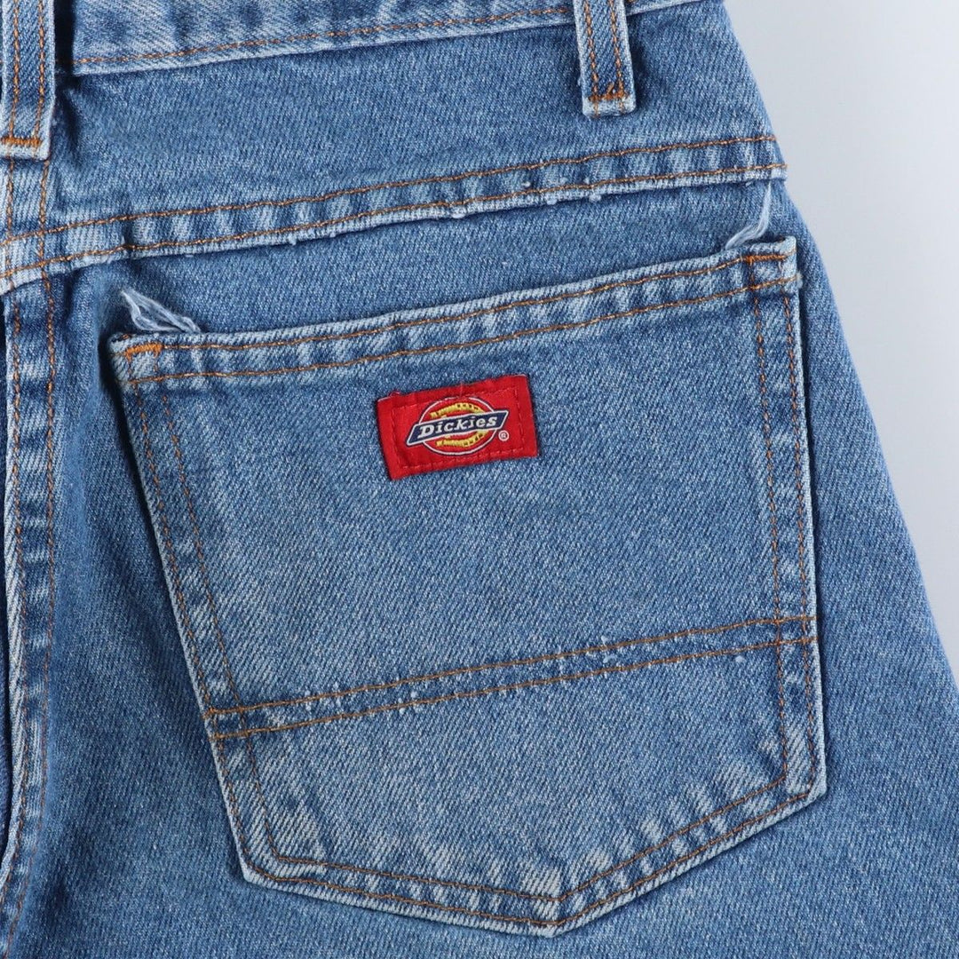 Dickies tapered denim pants for men, equivalent to W31 cotton blue type Vintage Second Hand