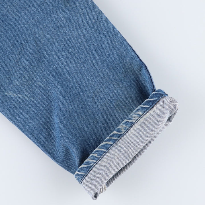 Dickies tapered denim pants for men, equivalent to W31 cotton blue type Vintage Second Hand