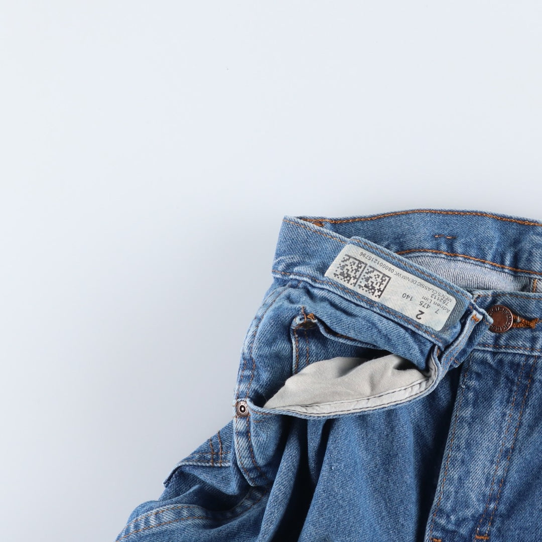 Dickies tapered denim pants for men, equivalent to W31 cotton blue type Vintage Second Hand