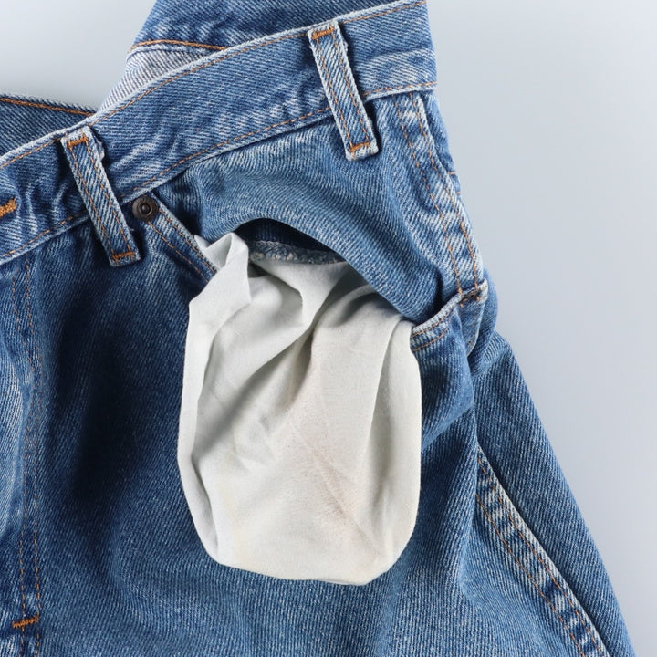 Dickies Straight Denim Pants for Men, W34 equivalent cotton blue type Vintage Second Hand