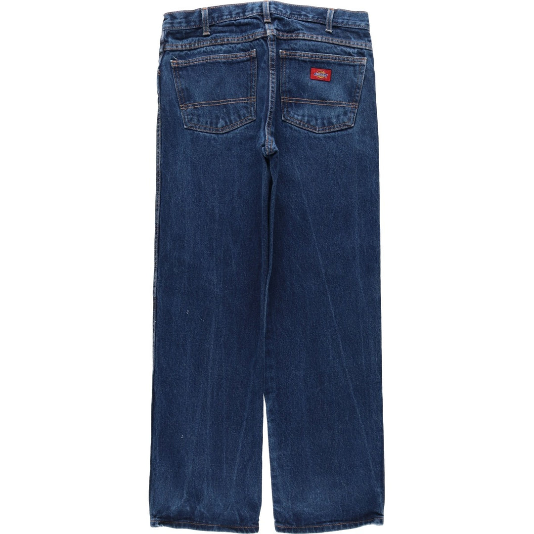 Dickies Regular Fit Straight Denim Pants, Men's, Size 34 cotton blue type Vintage Second Hand