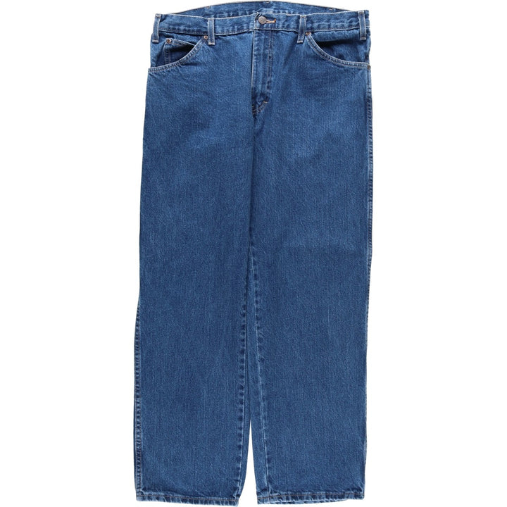 Dickies Men's Straight Denim Pants, Size W37 cotton blue type Vintage Second Hand