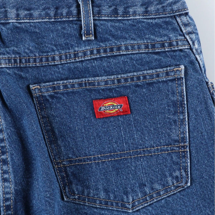 Dickies Men's Straight Denim Pants, Size W37 cotton blue type Vintage Second Hand