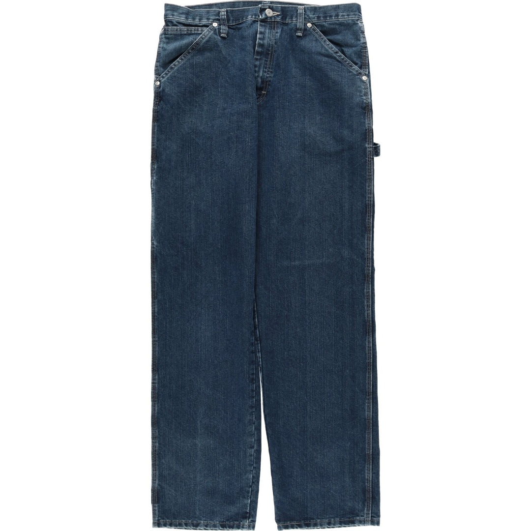 Wrangler Denim Painter Pants for Men, W34 equivalent cotton blue type Vintage Second Hand