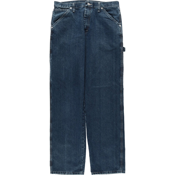 Wrangler Denim Painter Pants for Men, W34 equivalent cotton blue type Vintage Second Hand