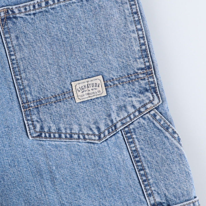 Levi's Signature Denim Painter Pants, Men's Size W36 (approx.) unclear Blue type light blue Vintage Second Hand