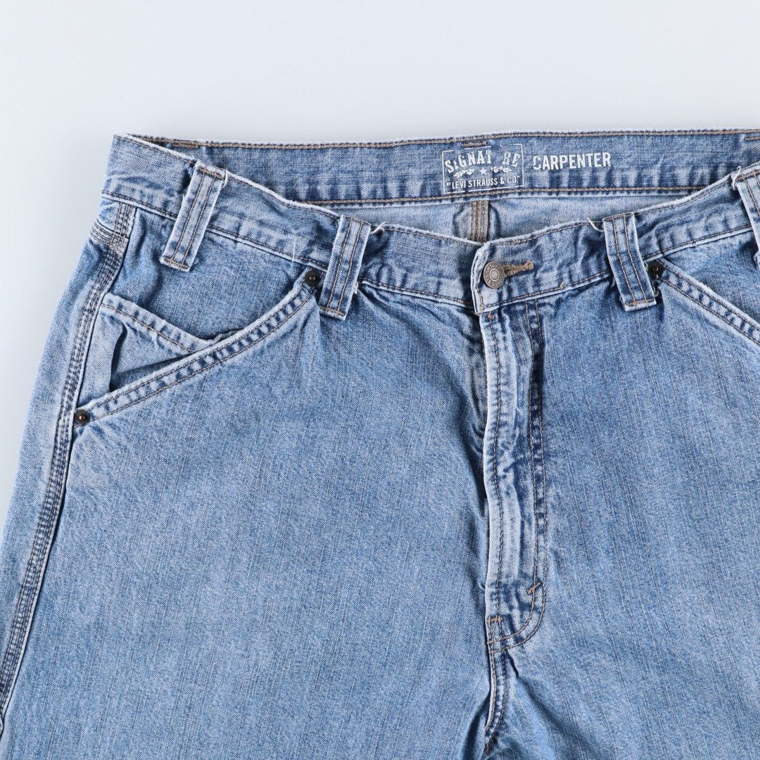Levi's Signature Denim Painter Pants, Men's Size W36 (approx.) unclear Blue type light blue Vintage Second Hand