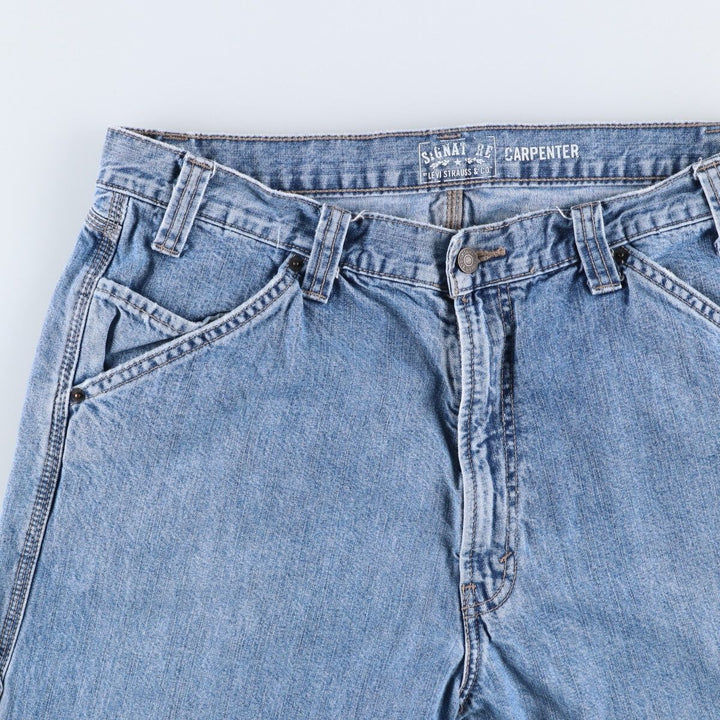 Levi's Signature Denim Painter Pants, Men's Size W36 (approx.) unclear Blue type light blue Vintage Second Hand